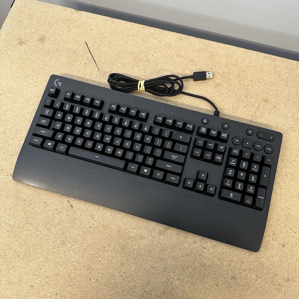 Logitech G213 Prodigy Gaming Keyboard Black Wired RGB Spill Resistant Y-U0029